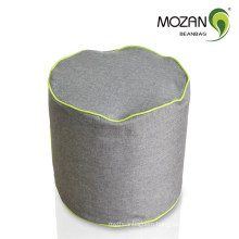 durable sofa fabric cylinder bean bag ottoman
